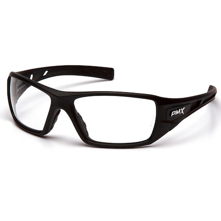 Pyramex Velar, Safety Glasses, Clear Lens, Black Frame SB10410D